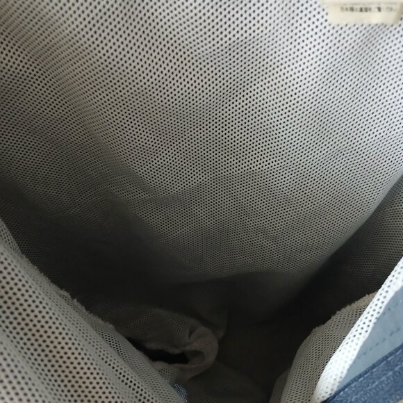 L.L Bean Men's Swimming Trunks Gray Shorts Size Large Pockets Belt Outdoor - Picture 11 of 16